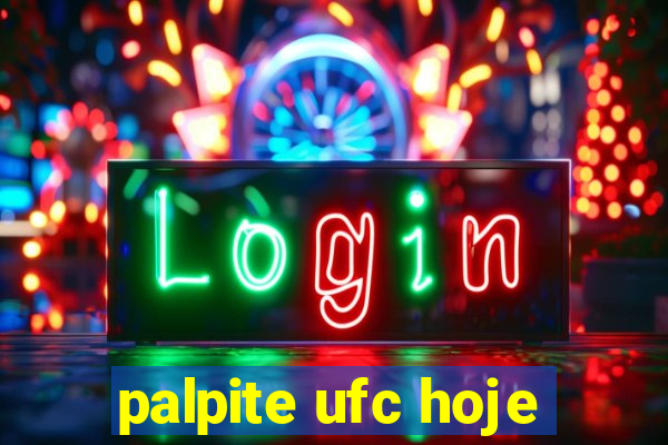 palpite ufc hoje